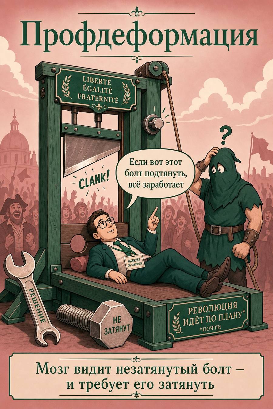 Профдеформация в одном анекдоте